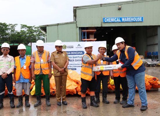 Kementerian ESDM Salurkan Bantuan Korban Banjir dan Longsor Batang Toru, Didukung Operasional PTAR