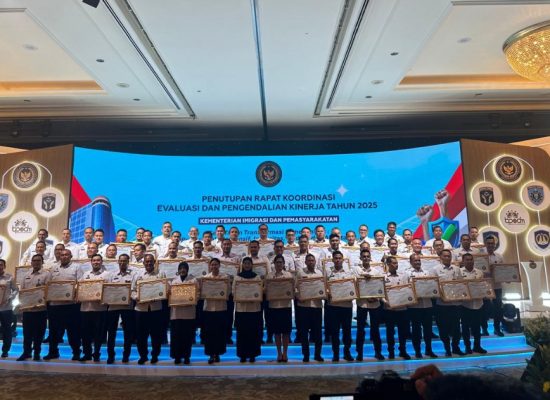 Bapas Palangka Raya Raih Predikat Wilayah Bebas dari Korupsi Tahun 2025