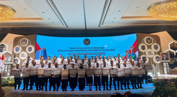 Bapas Palangka Raya Raih Predikat Wilayah Bebas dari Korupsi Tahun 2025