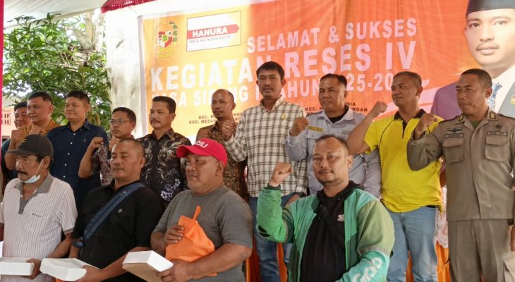 Eko Afrianta Sitepu Gelar Reses IV, Warga Keluhkan Bansos, Narkoba, dan Jalan Rusak