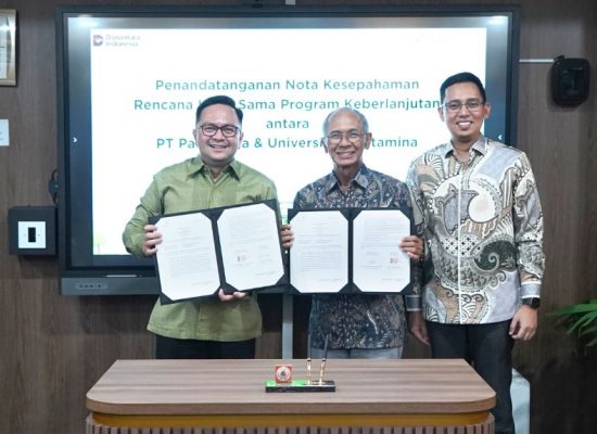 Patra Jasa dan Universitas Pertamina Teken MoU Perkuat Riset Terapan dan Program Keberlanjutan