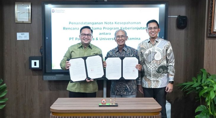 Patra Jasa dan Universitas Pertamina Teken MoU Perkuat Riset Terapan dan Program Keberlanjutan