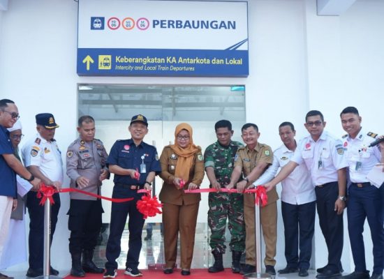 Penataan Stasiun Perbaungan Rampung Jelang Nataru, KAI Hadirkan Wajah Baru Lebih Modern dan Nyaman