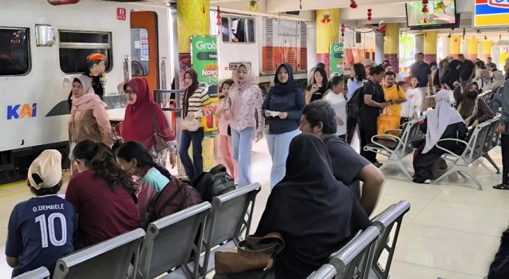 Tiket Kereta Api Libur Tahun Baru 2026 di Sumut Kian Menipis, Tersisa 14.613 Kursi