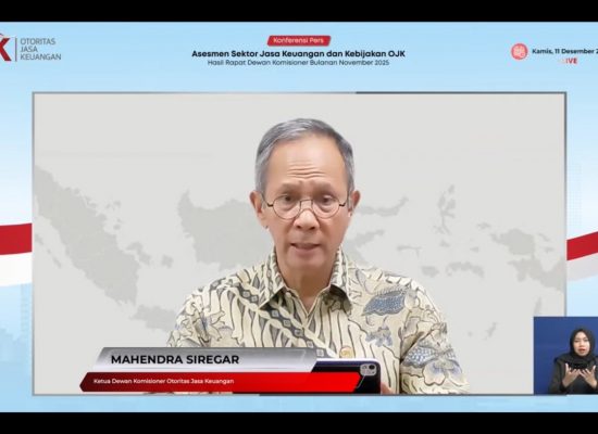 OJK: Bencana di Aceh, Sumut, dan Sumbar Ganggu Perekonomian Daerah dan Layanan Jasa Keuangan