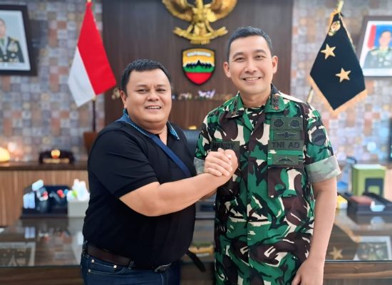 Pangdam I/BB Terima Silaturahmi PERS TNI SOLID, Tegaskan Kehadiran TNI di Lokasi Bencana Bentuk Tanggung Jawab Kemanusiaan