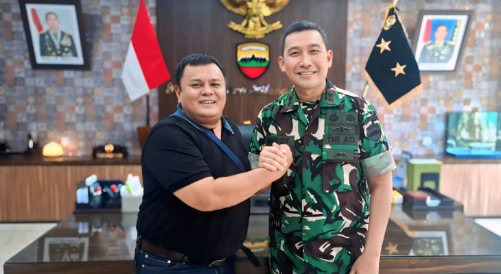 Pangdam I/BB Terima Silaturahmi PERS TNI SOLID, Tegaskan Kehadiran TNI di Lokasi Bencana Bentuk Tanggung Jawab Kemanusiaan