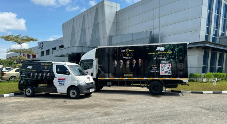 JNE Dukung Industri Musik Tanah Air, Jadi Official Logistics Partner Konser “Dua Delapan” Padi Reborn