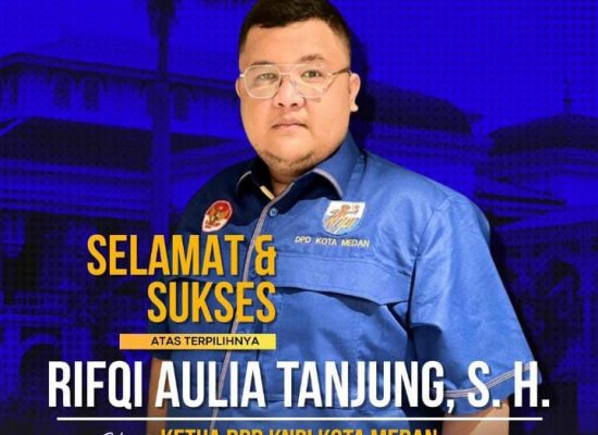 Rifqi Aulia Tanjung Wakili SAPMA PP Kota Medan dalam Kegiatan Kepemudaan Berskala Kota