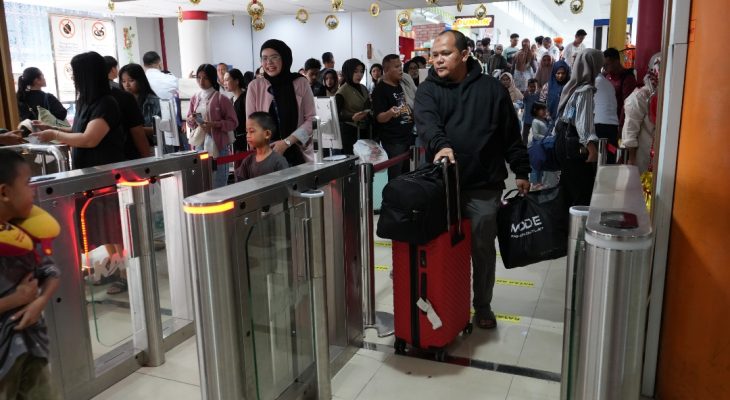 Antusiasme Penumpang Kereta Api di Sumut Masih Tinggi Jelang Akhir Angkutan Nataru 2025/2026