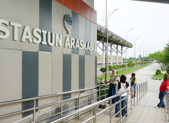 Stasiun Araskabu Jadi Titik Transit Strategis ke Bandara Kualanamu, Perjalanan Lebih Singkat Tanpa Lewati Medan