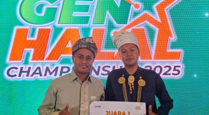 Siswa MAN 2 Labuhanbatu Utara Raih Juara 1 Cerdas Cermat Gen Halal Championship 2025