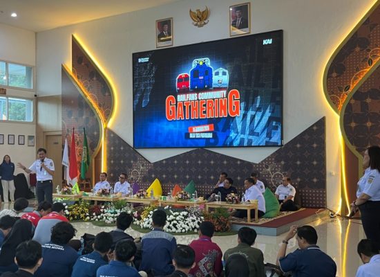 KAI Wisata Jadi Event Organizer Railfans Community Gathering 2026 di Balai Yasa Manggarai