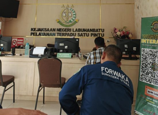 Kejari Labuhanbatu Geledah Kantor Disporapar Terkait Dugaan Korupsi Dana Hibah Pramuka