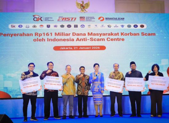 IASC Kembalikan Rp161 Miliar Dana Korban Penipuan Digital, OJK Tegaskan Kehadiran Negara Lindungi Masyarakat