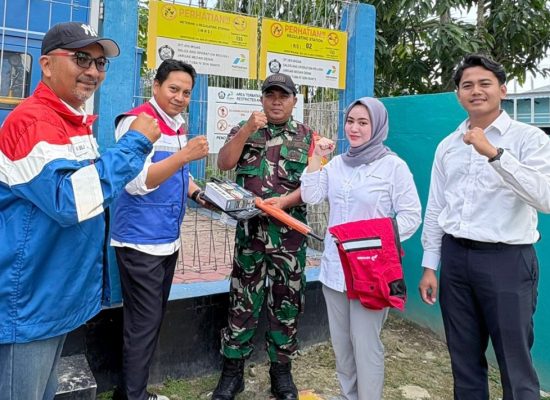 PGN Area Medan Gandeng Babinsa Koramil Perkuat Pengamanan Jaringan Gas Bumi