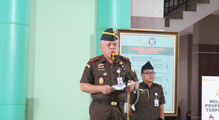 Kajati Sumut Canangkan Zona Integritas Menuju WBBM, Tegaskan Komitmen Birokrasi Bersih dan Melayani