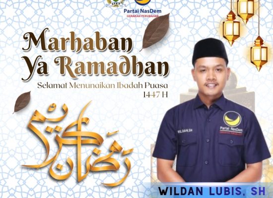 Wildan Lubis: Ramadhan Waktu Tepat Pererat Silaturahmi dan Kepedulian Sosial