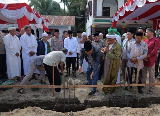 Pembangunan Rumah Tahfiz Sugiat Santoso Dimulai di Serambi Babussalam Simalungun