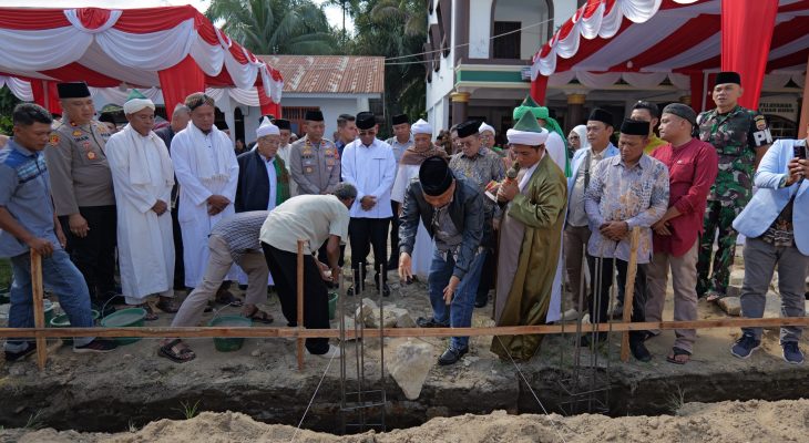 Pembangunan Rumah Tahfiz Sugiat Santoso Dimulai di Serambi Babussalam Simalungun