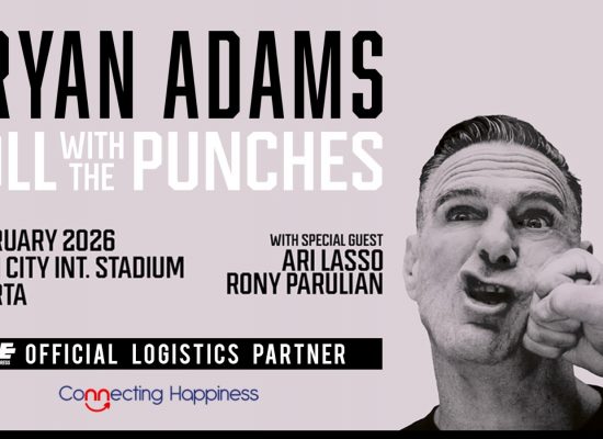 JNE Jadi Official Logistics Partner Konser “Bryan Adams: Roll With The Punches Live in Jakarta 2026”