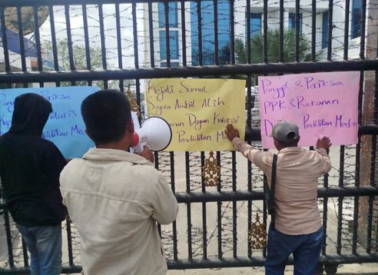 Mahasiswa Desak Kejati Sumut Ambil Alih Kasus Dugaan Korupsi Perlengkapan Sekolah SMP di Medan