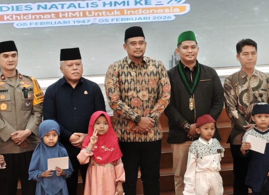 Kajati Sumut Hadiri Puncak Milad ke-79 HMI Badko Sumut, Perkuat Sinergi Penegakan Hukum