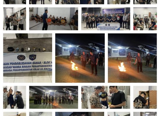 Lapas Kelas IIA Binjai Razia Mendadak, Kalapas Wawan Irawan: Tak Ada Ruang bagi Narkoba