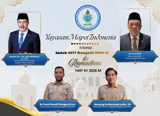 Yayasan Mapel Indonesia Ajak Masyarakat Perkuat Persatuan di Momentum Imlek dan Ramadan 2026