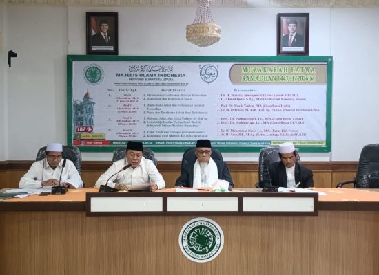 Muzakarah Ramadan di Medan, Kakanwil Kemenag Sumut Ajak Perkuat Kesalehan Sosial