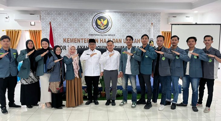 PW IPNU dan PW IPPNU Sumut Audiensi dengan Kementerian Haji dan Umrah, Bahas Kolaborasi Pembinaan Pelajar