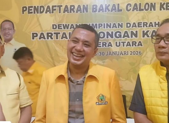 Andar Amin Harahap Resmi Pimpin DPD Golkar Sumut 2025–2030, Terpilih Aklamasi di Musda XI