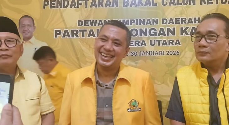 Andar Amin Harahap Resmi Pimpin DPD Golkar Sumut 2025–2030, Terpilih Aklamasi di Musda XI