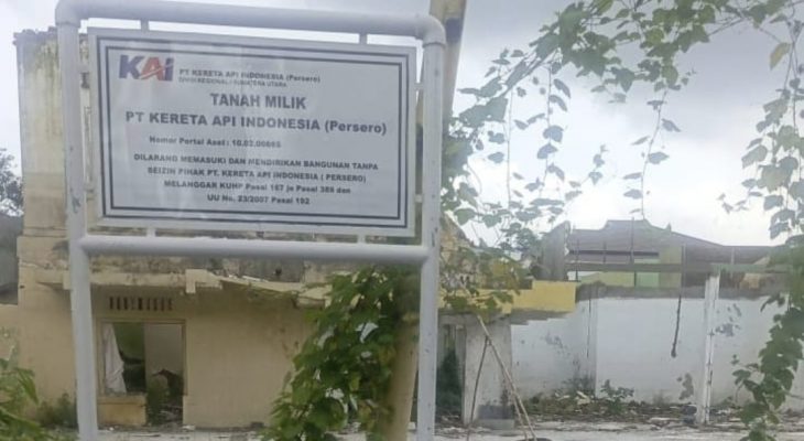 KAI Divre I Sumut Sertifikasi 1,08 Juta m² Lahan pada 2025, Perkuat Legalitas Aset Negara