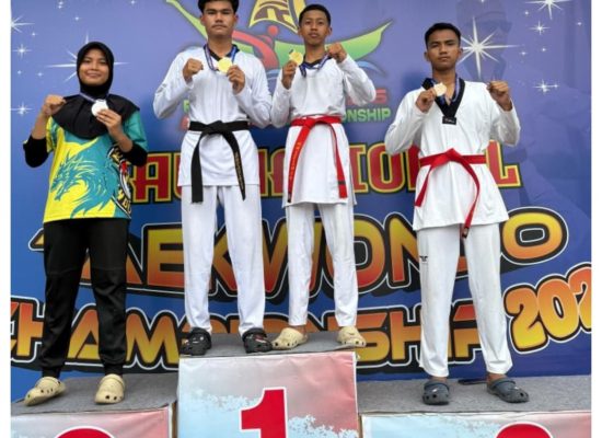 Empat Siswa MAN 1 Padang Lawas Borong Medali di Riau National Taekwondo Championship 2026