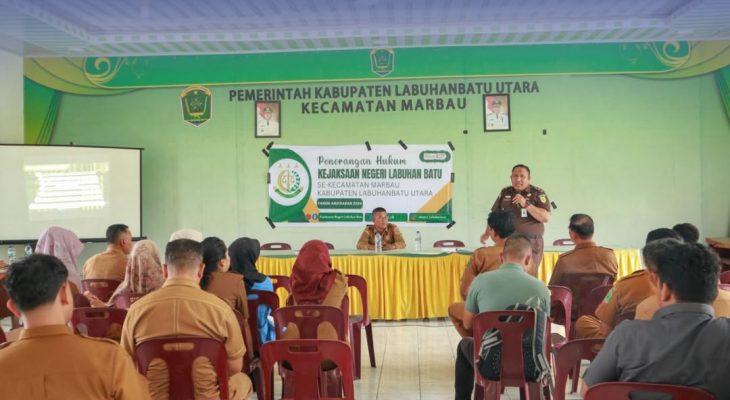 Kejari Labuhanbatu Gelar Penerangan Hukum se-Kecamatan Merbau, Perkuat Kesadaran Hukum Masyarakat