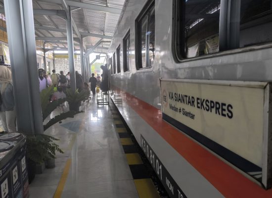 KAI Divre I Sumut Layani 233 Ribu Penumpang di Januari 2026, KA Siantar Ekspres Tumbuh Signifikan