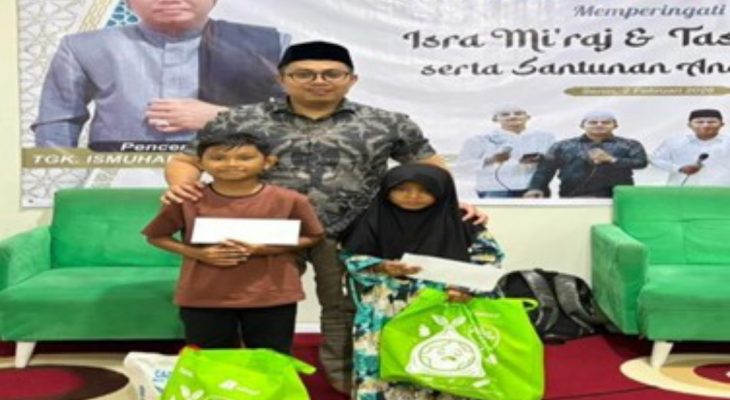 Peringati Isra’ Mi’raj, FIFGROUP Lhokseumawe Gelar Tasyakuran dan Santunan Anak Yatim