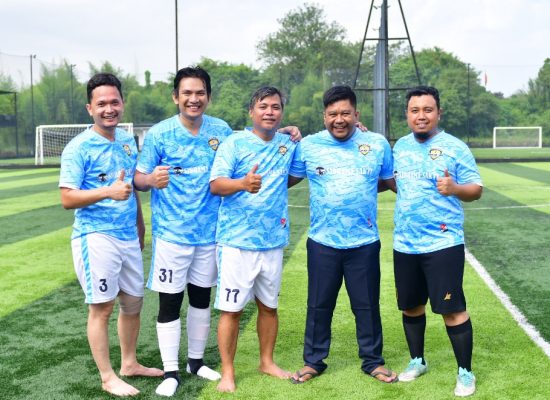KAGAMA Fun Sport Gelar Fun Match Mini Soccer Bersama BNCT dan SPMT di Belawan