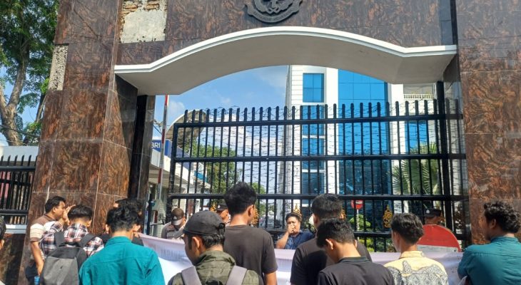 Mahasiswa Desak Kejati Sumut Tuntaskan Dugaan Korupsi KCP Bank Sumut Krakatau 2012