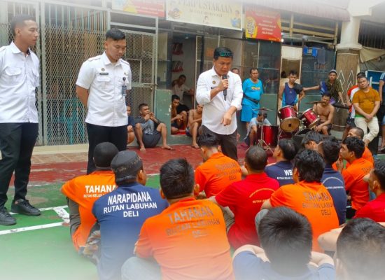 Rutan Kelas I Labuhan Deli Perkuat Pengamanan, Ka. KPR Tekankan Disiplin dan Kepatuhan SOP