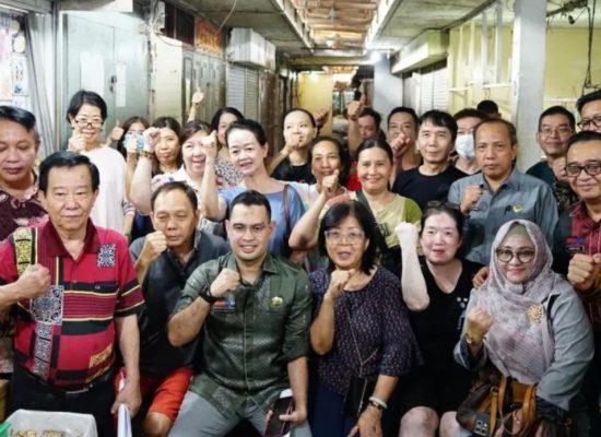 Temui Pedagang, Anggia Ramadhan Tegaskan Upaya PK demi Gagalkan Eksekusi