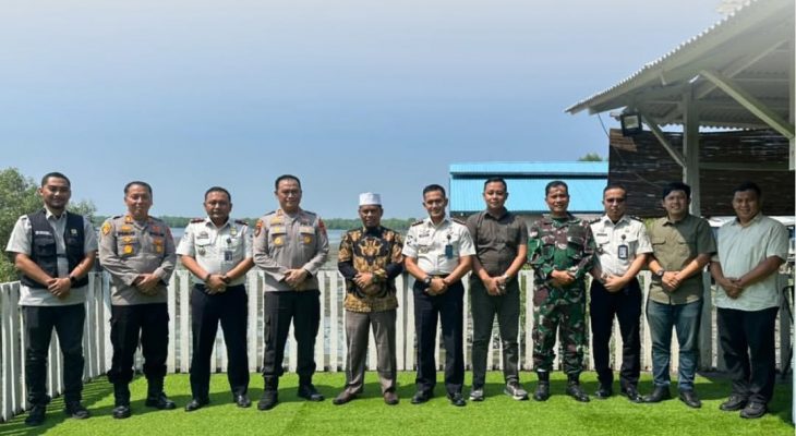 Perkuat Sinergi Antarinstansi, Karutan Labuhan Deli Eddy Junaedi Gelar Silaturahmi dengan TNI-Polri hingga Pelindo