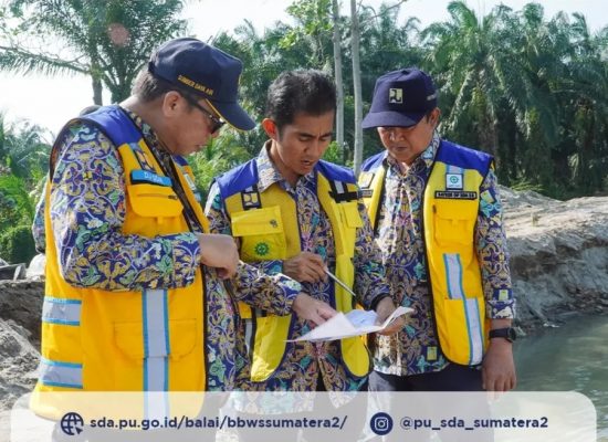 Dukung Swasembada Pangan, Kementerian PU Percepat Rehabilitasi Bendung Tanjung Muda di Batubara