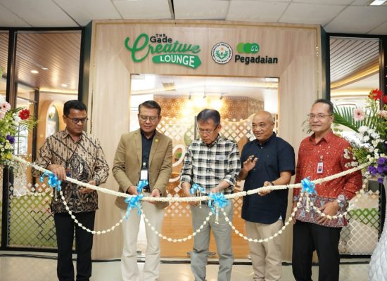 Pegadaian Resmikan The Gade Creative Lounge di Unimed, Dorong Kreativitas dan Literasi Finansial Mahasiswa