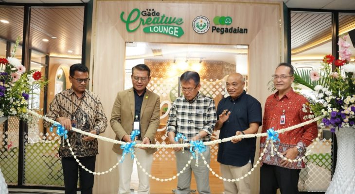 Pegadaian Resmikan The Gade Creative Lounge di Unimed, Dorong Kreativitas dan Literasi Finansial Mahasiswa