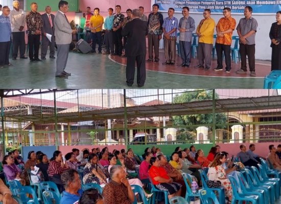 STM Saroha Kelurahan Denai Resmi Dikukuhkan, Pererat Persaudaraan Warga Batak