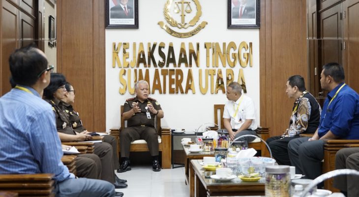 Bank Sumut Perkuat Tata Kelola, Direksi Silaturahmi dengan Kajati Sumut