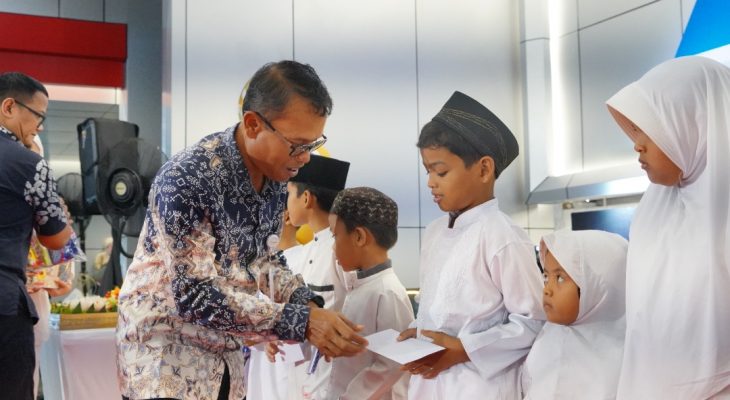 Pertamina Patra Niaga Sumbagut Santuni 25 Anak Yatim Sambut Ramadhan 1447 H