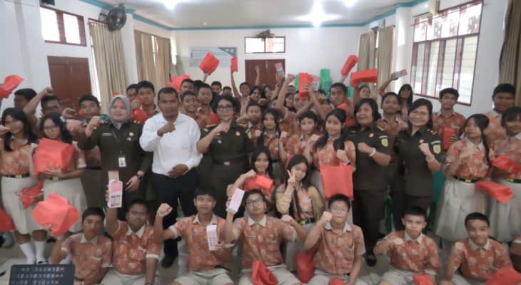 Kejati Sumut Edukasi Bahaya Narkoba dan UU ITE Lewat Program Jaksa Masuk Sekolah di SMP St. Ignasius Medan